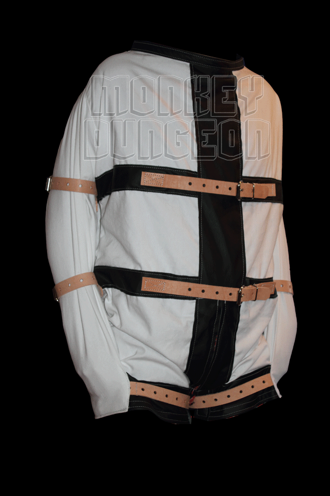 Side Arm Straitjacket Leather trim version