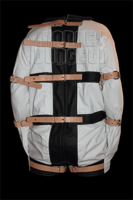 Side Arm Straitjacket Leather  trim version