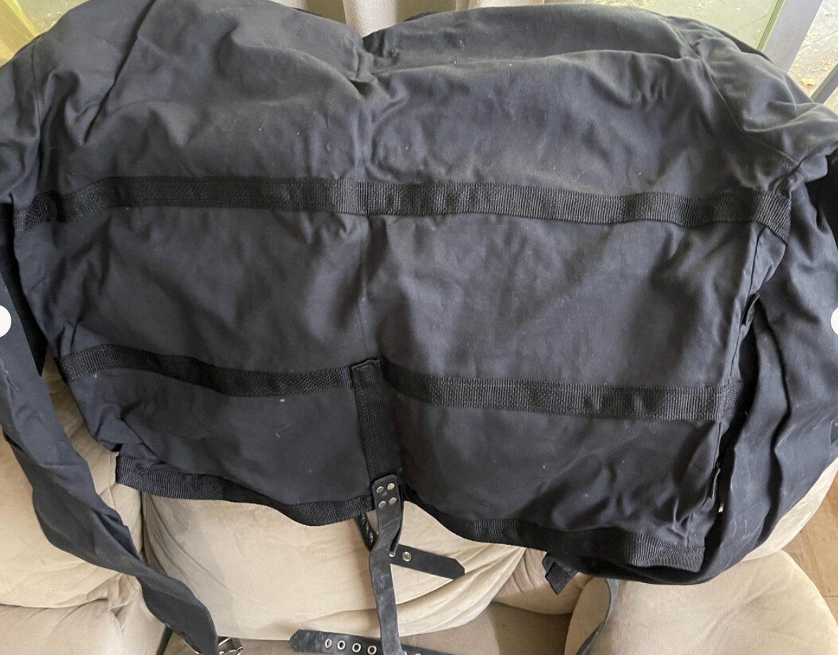 LARGE - Halloween straitjacket -Stained