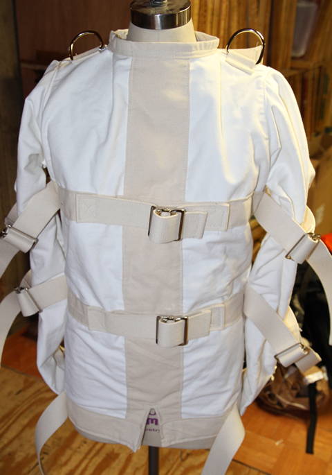 Side Arm Straitjacket cotton strap version